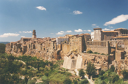 View of Pitigliano
