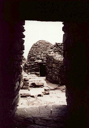 Beehive huts on Skellig Rock