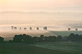Sunrise at Stigliano near Siena